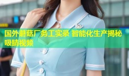 国外蘑菇厂务工实录 智能化生产揭秘吸睛视频