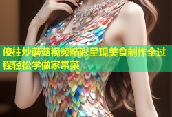傻柱炒蘑菇视频精彩呈现美食制作全过程轻松学做家常菜
