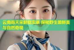 云南雨天采蘑菇实录 探秘野生菌鲜美与自然奇观