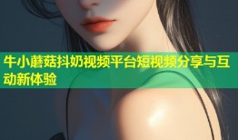 牛小蘑菇抖奶视频平台短视频分享与互动新体验