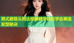 男式蘑菇头剪法视频教学轻松学会潮流发型秘诀