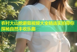 农村大山挖蘑菇视频大全精选实拍带你探秘自然丰收乐趣