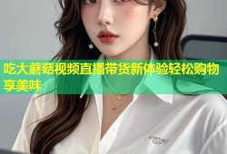 吃大蘑菇视频直播带货新体验轻松购物享美味