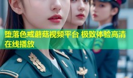 堕落色戒蘑菇视频平台 极致体验高清在线播放