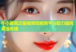牛小蘑菇汉服视频短视频平台助力国风潮流传播