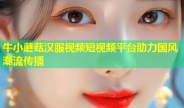 牛小蘑菇汉服视频短视频平台助力国风潮流传播