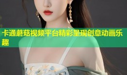 卡通蘑菇视频平台精彩呈现创意动画乐趣