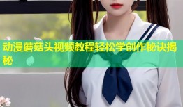 动漫蘑菇头视频教程轻松学创作秘诀揭秘
