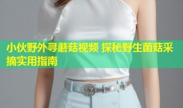 小伙野外寻蘑菇视频 探秘野生菌菇采摘实用指南