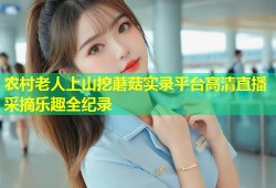 农村老人上山挖蘑菇实录平台高清直播采摘乐趣全纪录