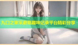 九口之家采蘑菇趣味记录平台精彩分享