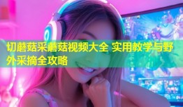 切蘑菇采蘑菇视频大全 实用教学与野外采摘全攻略