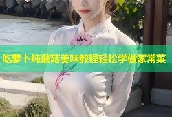 吃萝卜炖蘑菇美味教程轻松学做家常菜