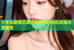 少年采蘑菇沉浸式视频平台轻松发现自然美景