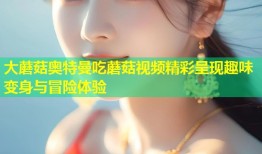 大蘑菇奥特曼吃蘑菇视频精彩呈现趣味变身与冒险体验