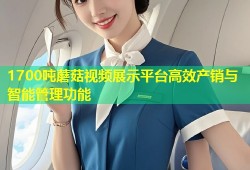 1700吨蘑菇视频展示平台高效产销与智能管理功能