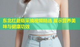东北红蘑菇采摘视频精选 展示营养美味与健康功效