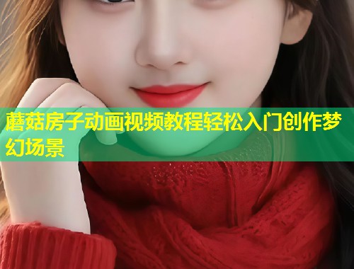 蘑菇房子动画视频教程轻松入门创作梦幻场景