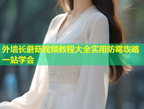 外墙长蘑菇视频教程大全实用防霉攻略一站学会