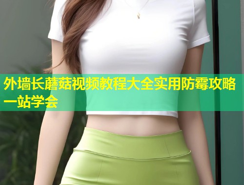 外墙长蘑菇视频教程大全实用防霉攻略一站学会