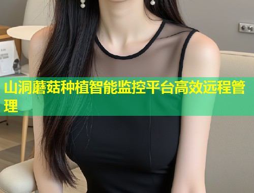 山洞蘑菇种植智能监控平台高效远程管理